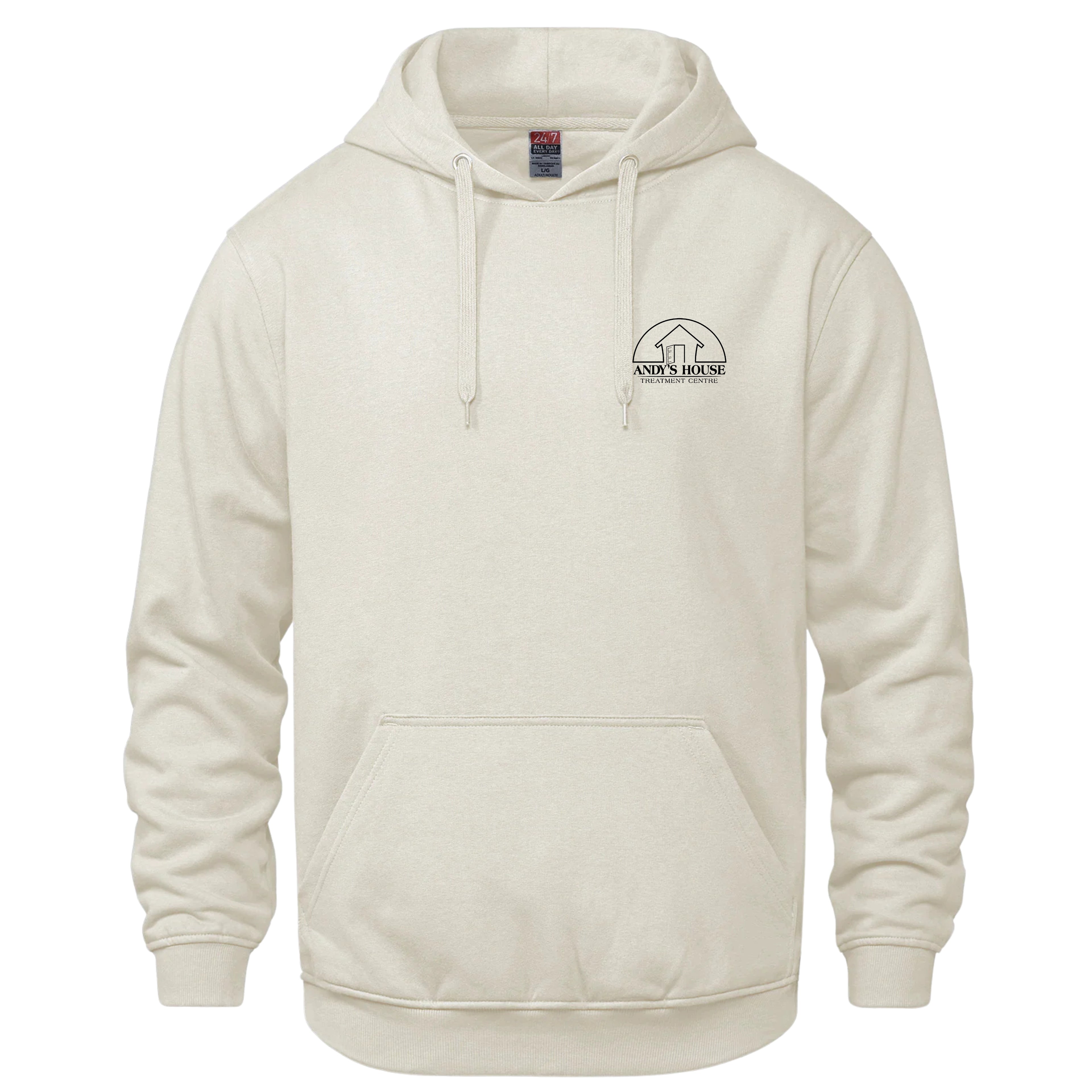 AH LEFT CHEST PRINT- HOODIE