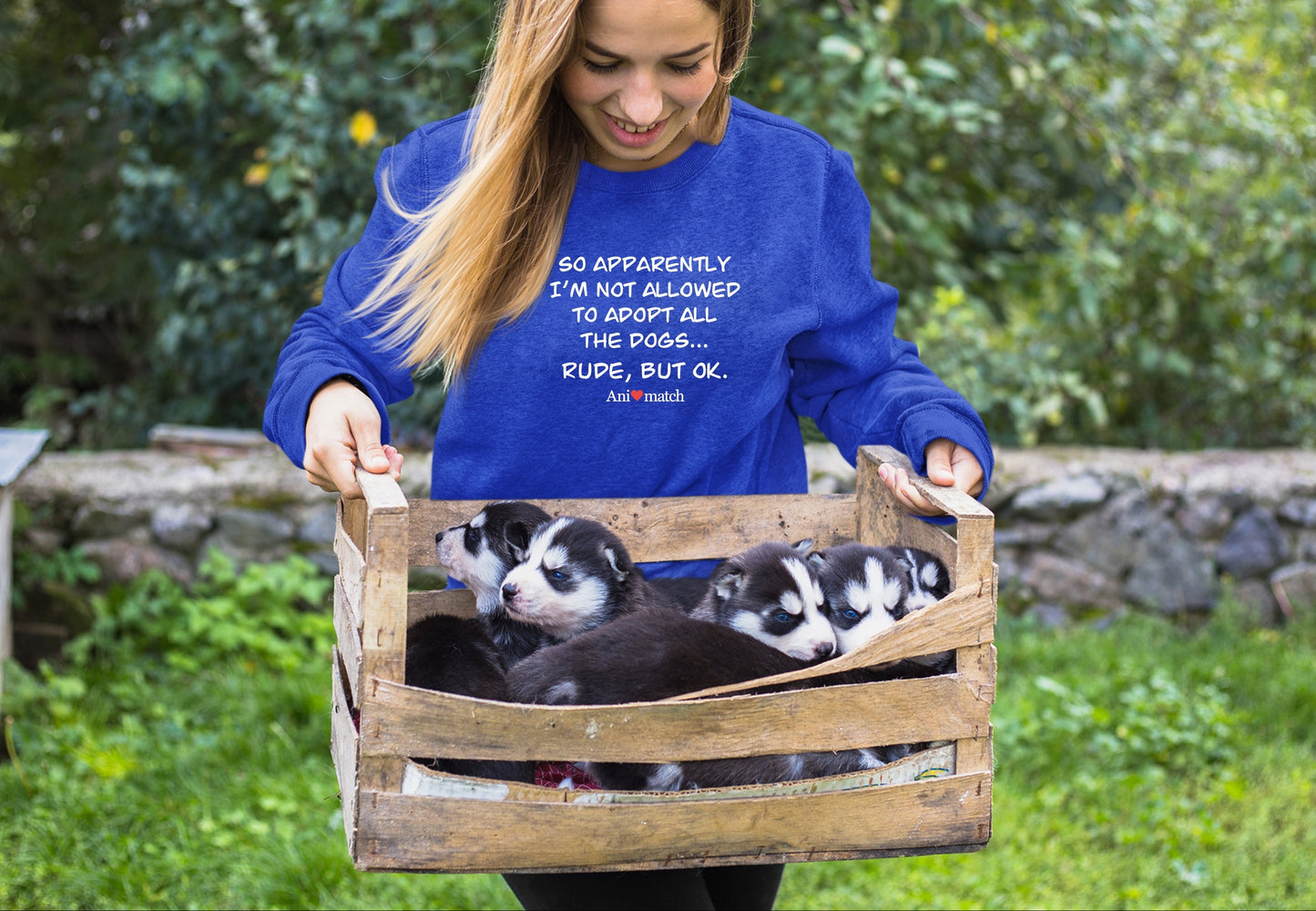Pull ras du cou Animatch Rude