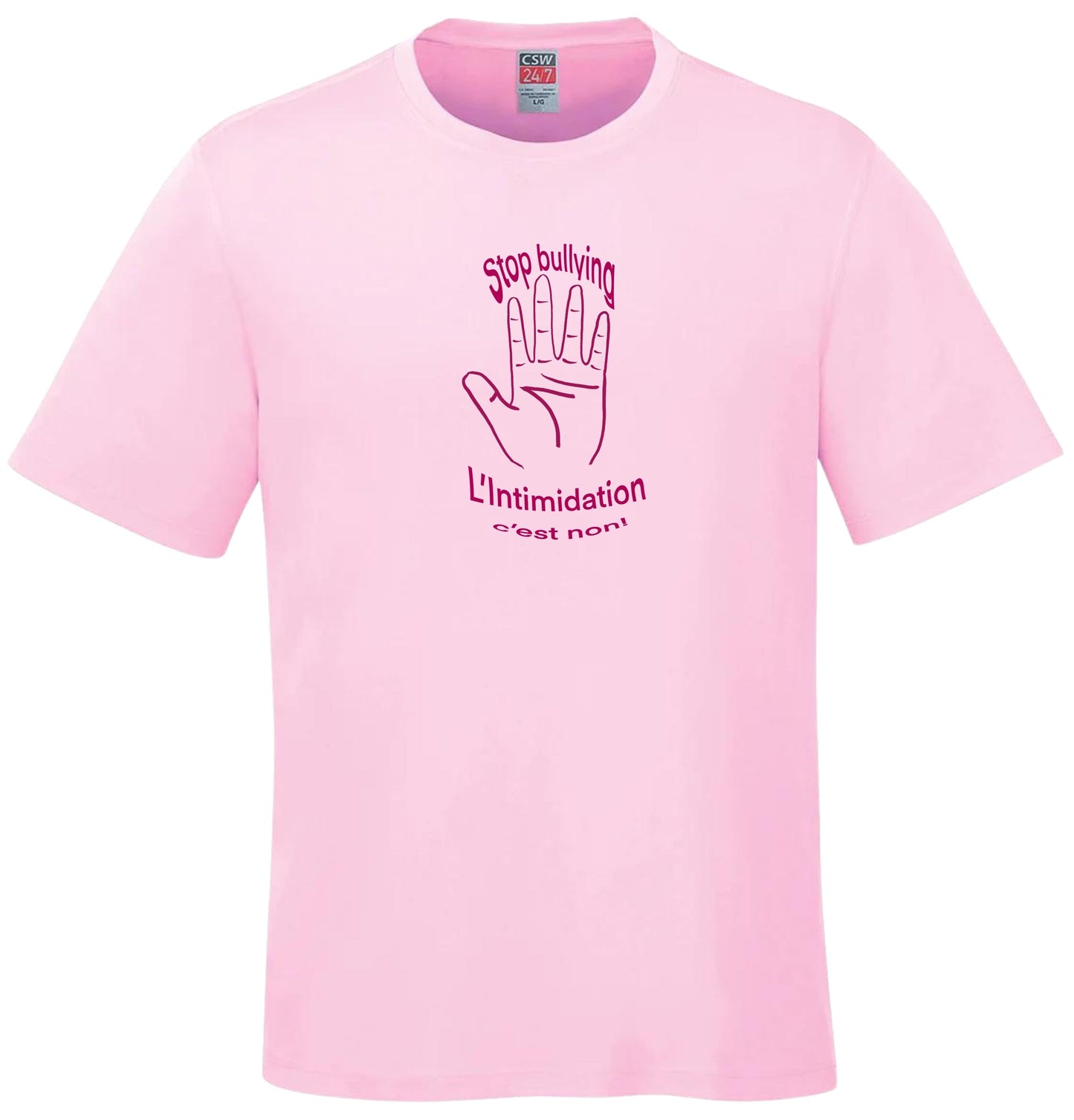T-shirts Jeunesse Roses ECS