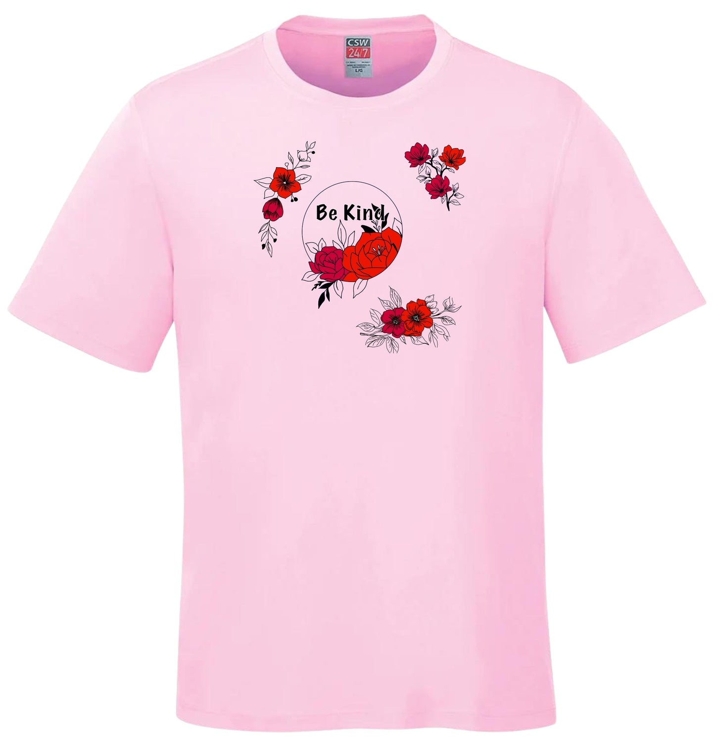 T-shirts Jeunesse Roses ECS