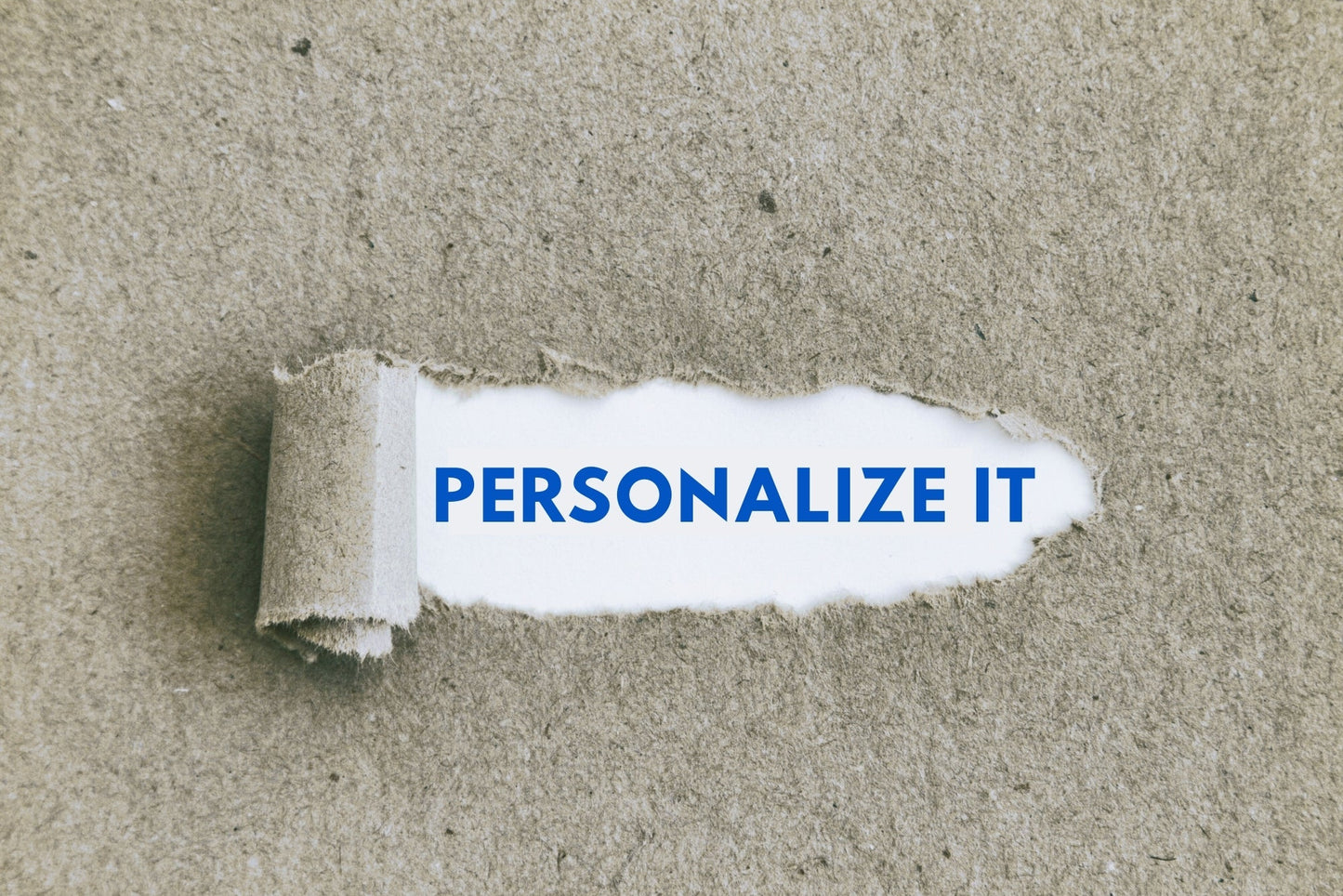 PERSONNALISER