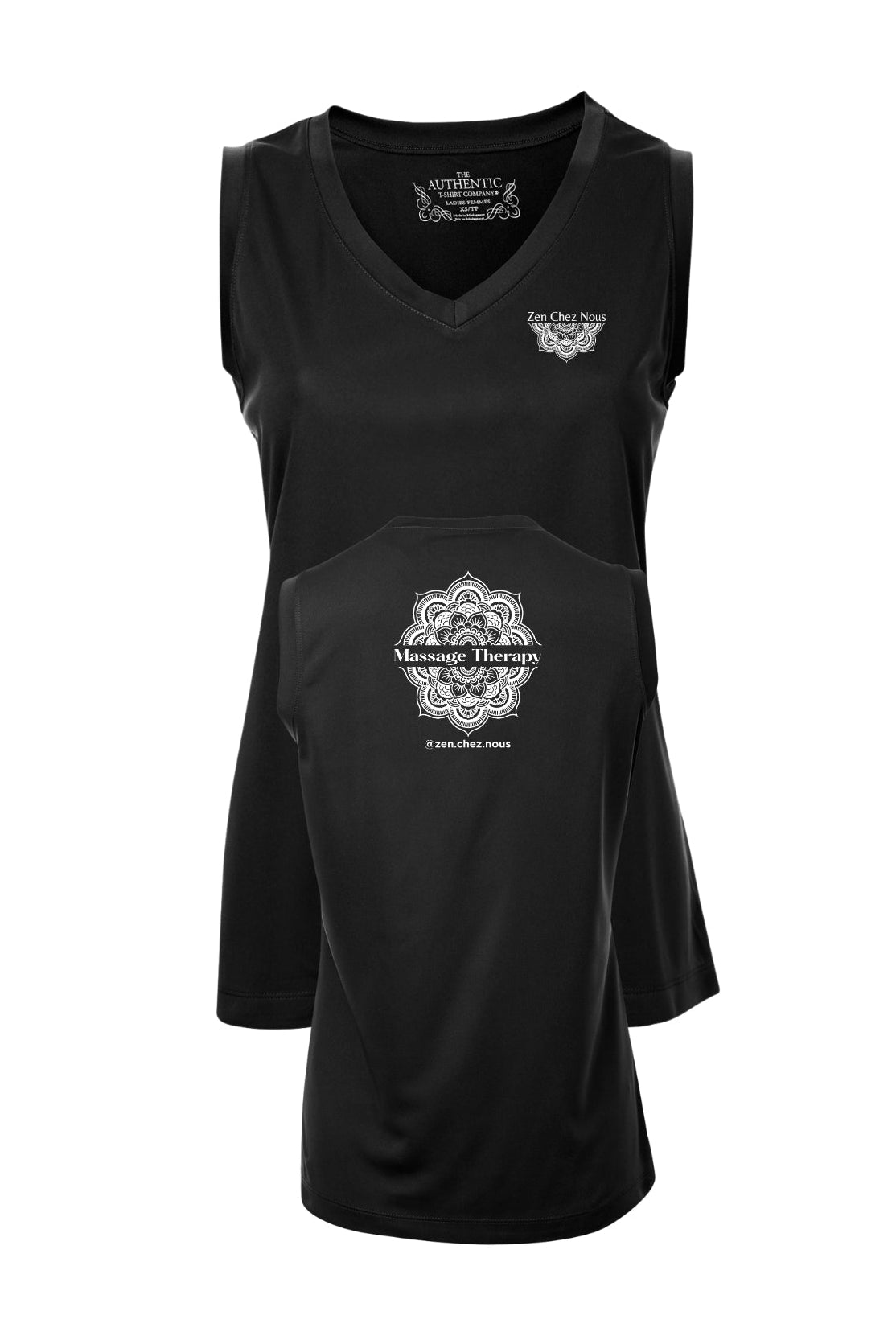 ZEN WOMEN'S V-NECK PERFORMANCE TANK