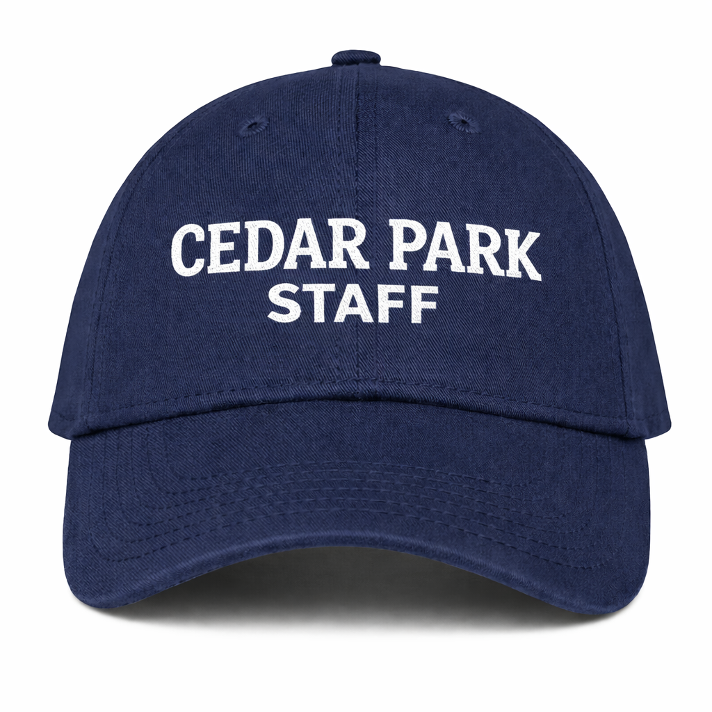 CASQUETTE DU PERSONNEL DE CEDAR PARK