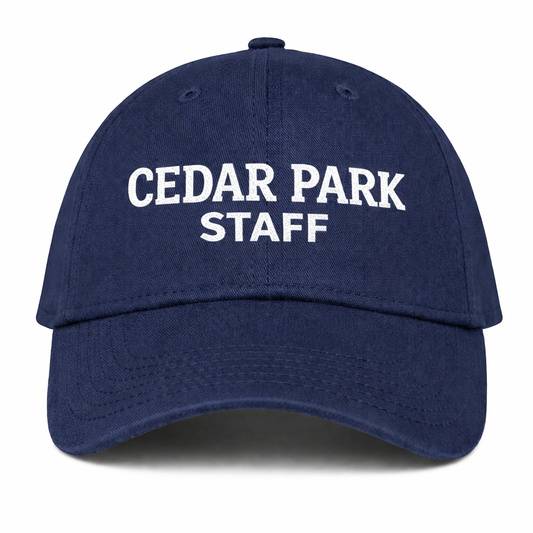 CASQUETTE DU PERSONNEL DE CEDAR PARK