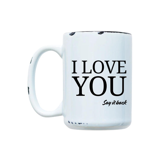 Mug «&nbsp;Répondez-le&nbsp;» de 15 cl