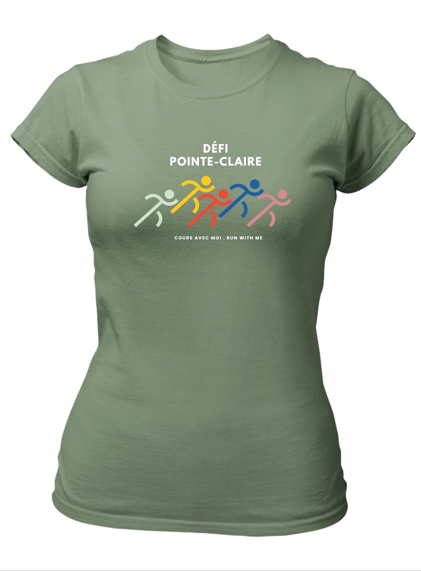 T-SHIRT FEMME DÉFI POINTE CLAIRE