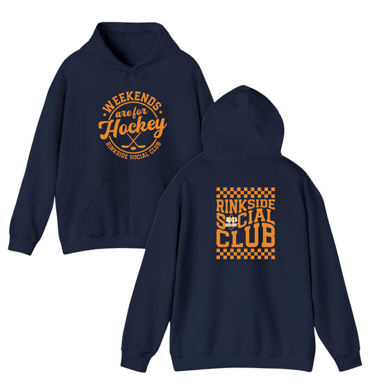 DOLLARD HOCKEY ADULT WEEKENDS ARE FOR HOCKEY FRONT & BACK PRINT