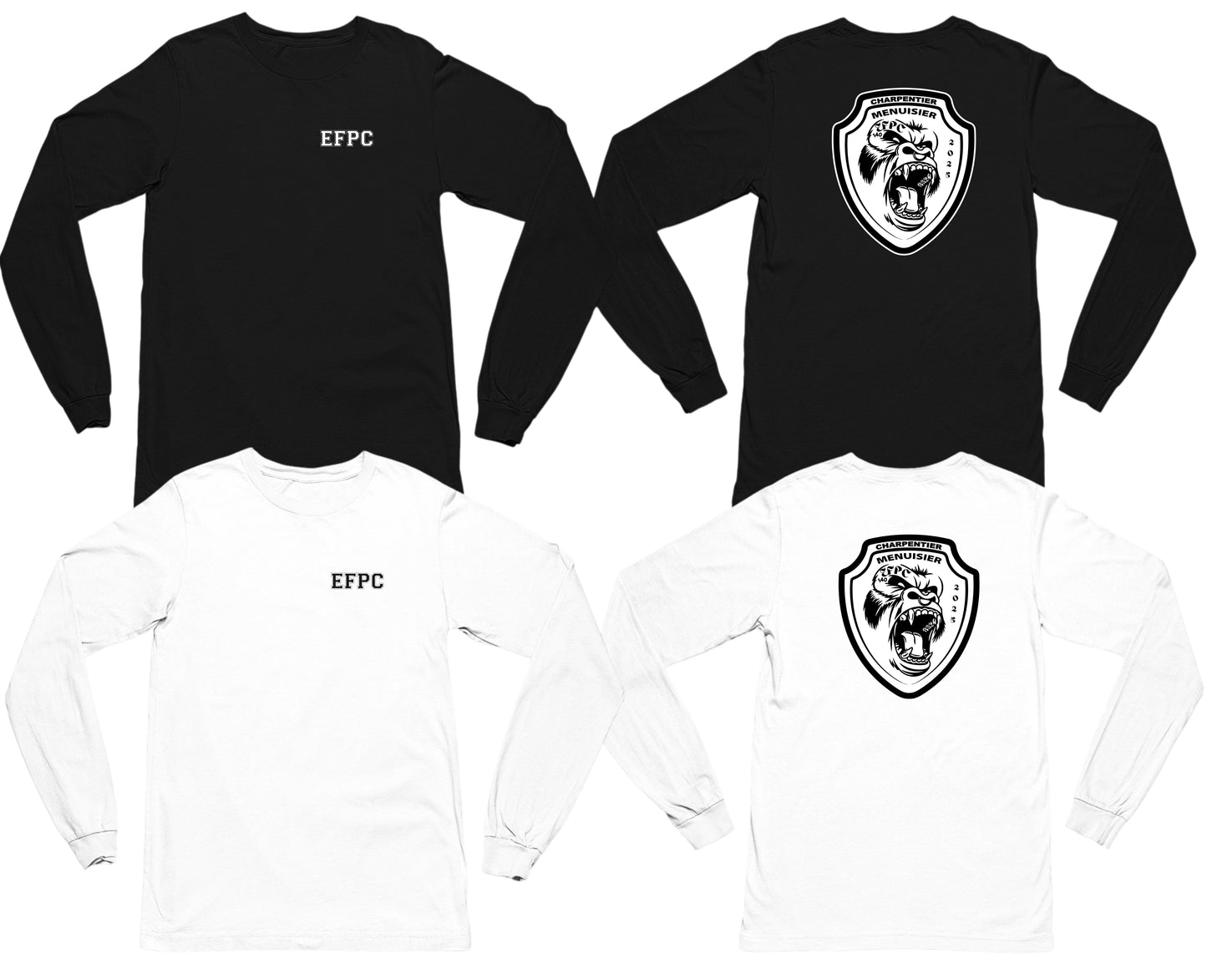 T-SHIRT À MANCHES LONGUES EFPC-GROUPE 140