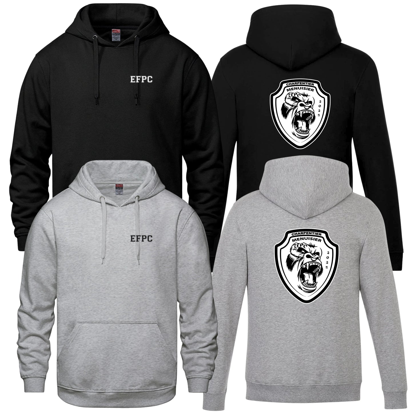 EFPC SWEAT À CAPUCHE-GROUPE 140