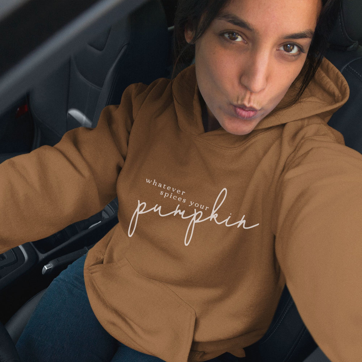 WHATEVER SPICES YOUR PUMPKIN HOODIE