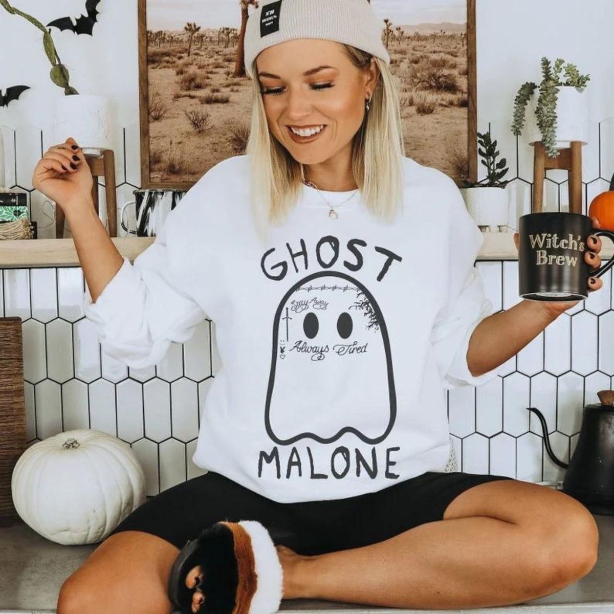 GHOST MALONE CREWNECK