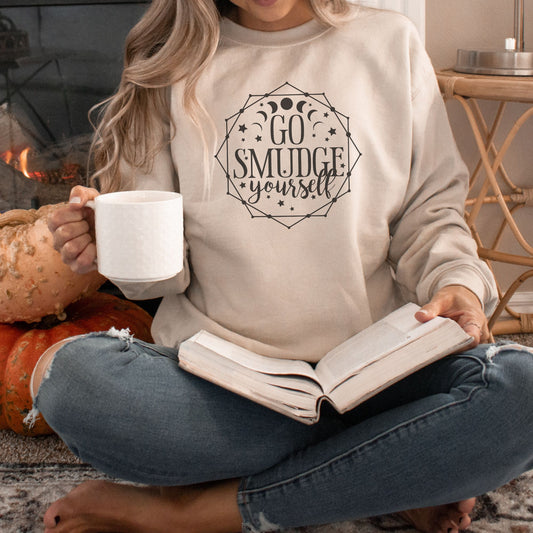 GO SMUDGE YOURSELF CREWNECK