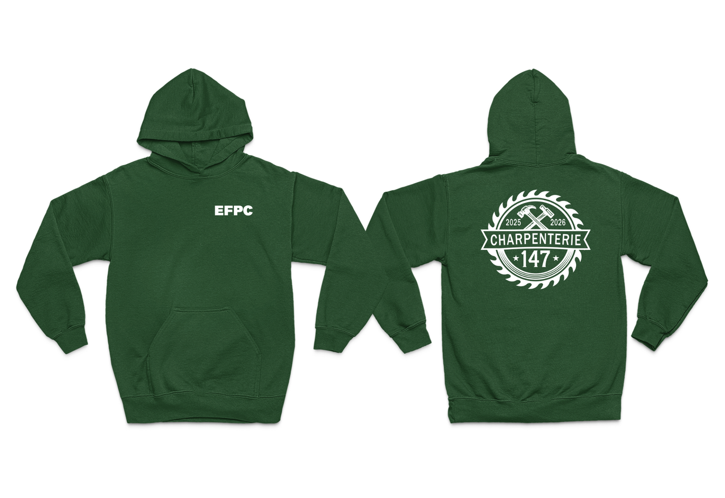 EFPC - SWEAT À CAPUCHE GROUPE 147