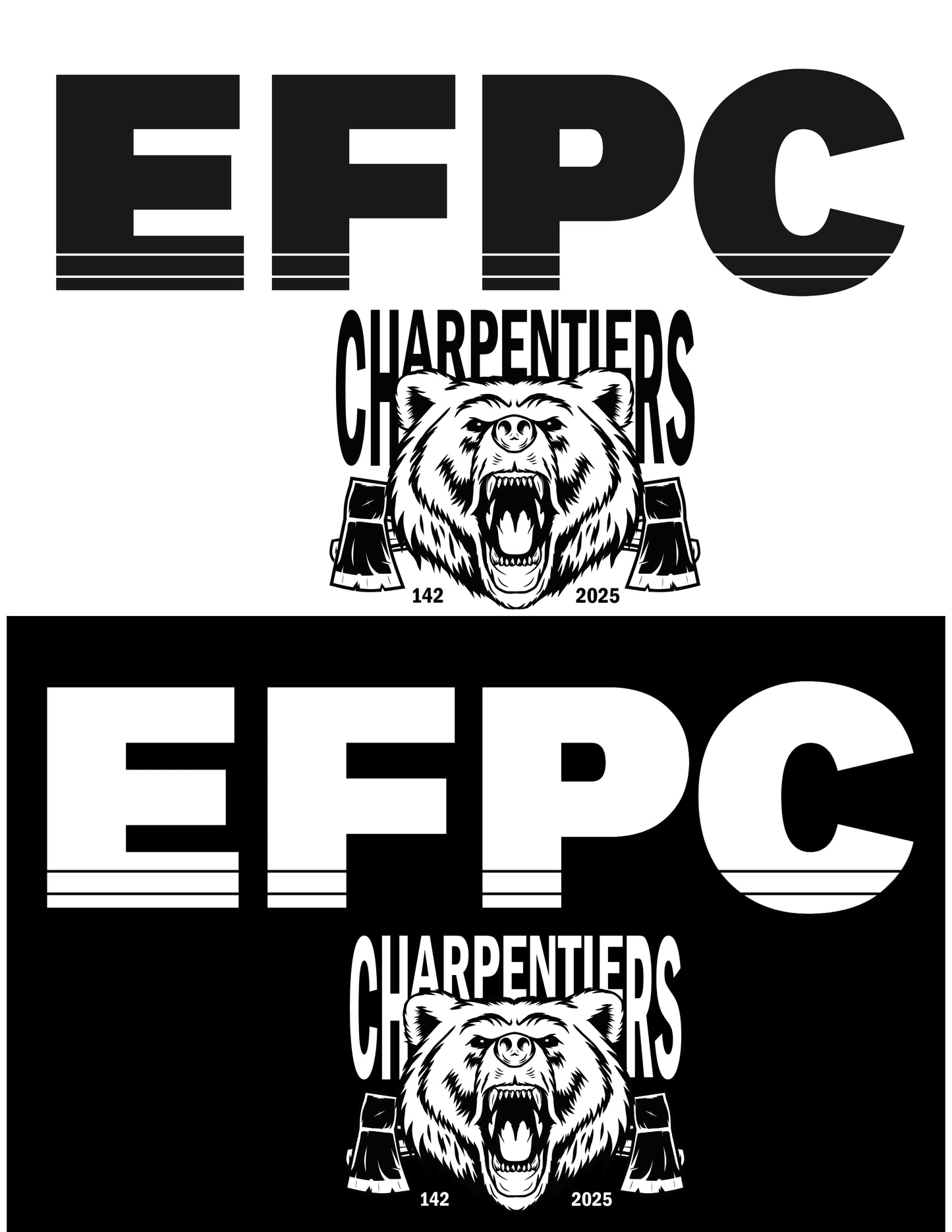 EFPC VESTE ZIPPÉE INTÉGRALE-GROUPE 142