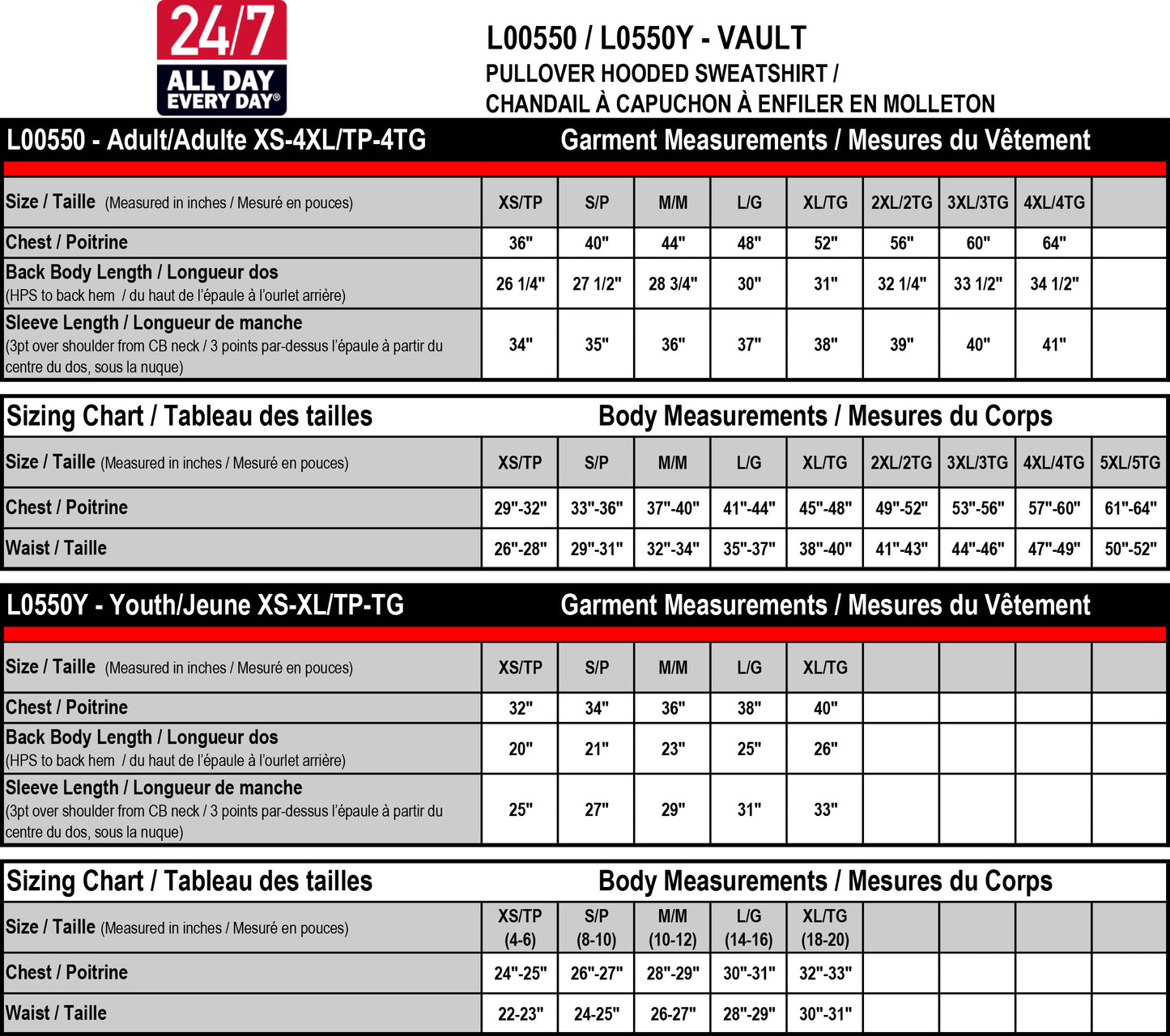 Pull ras du cou Vanier SET-V à grand imprimé sur le devant