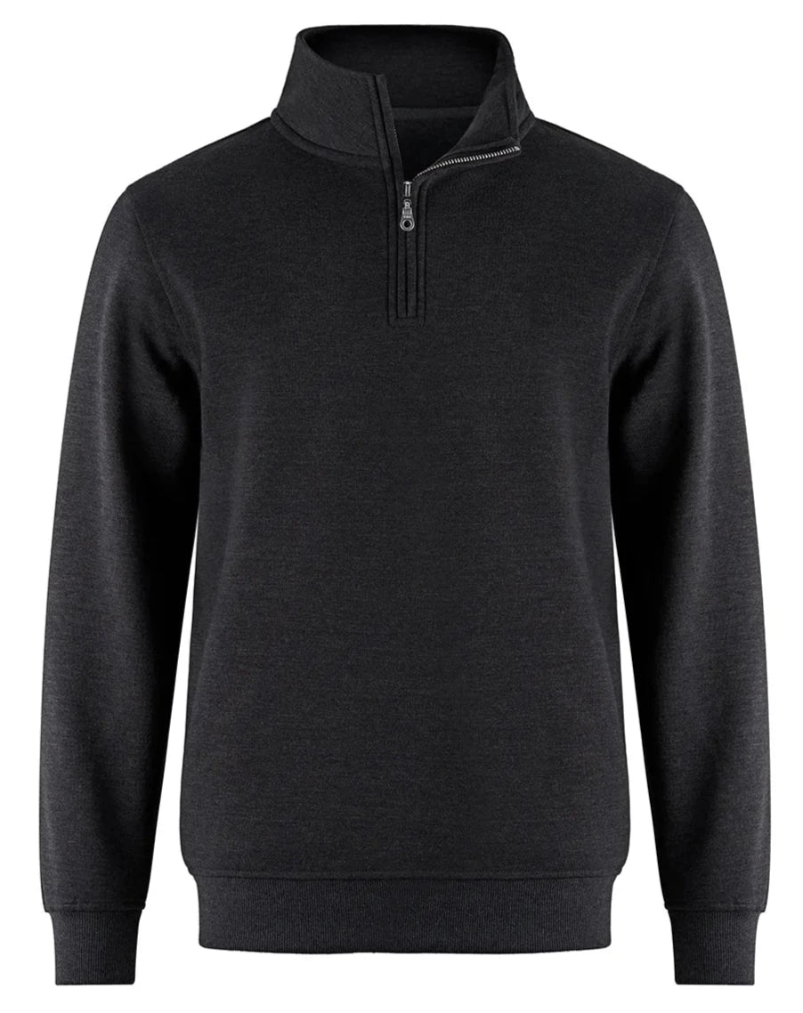 Sweat-shirt 1/4 zippé