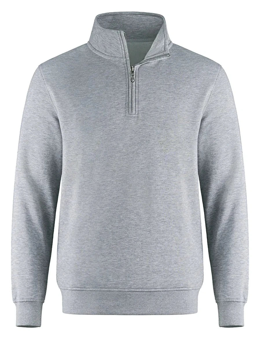 Sweat-shirt 1/4 zippé