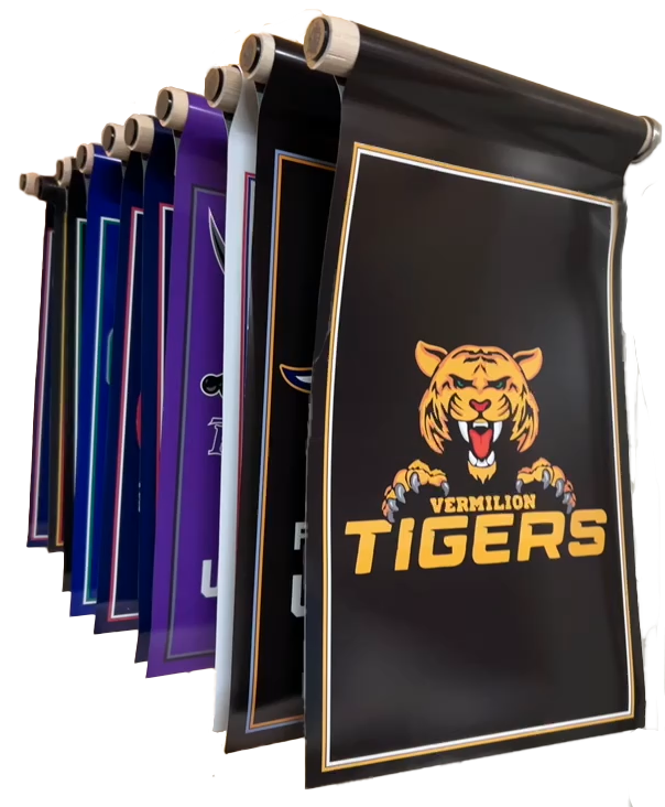GRIZZLIES LOCKER ROOM DOOR MAGNETIC FLAG