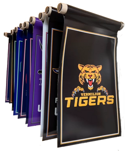 GRIZZLIES LOCKER ROOM DOOR MAGNETIC FLAG