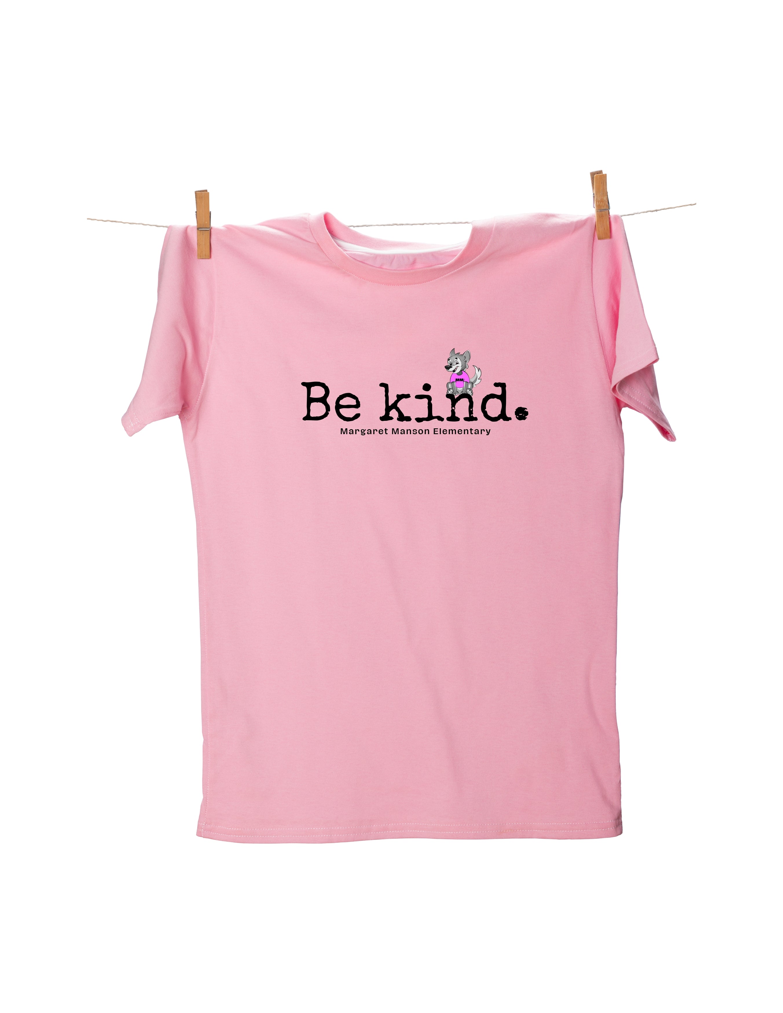 MM YOUTH PINK BULLY FREE T-SHIRT