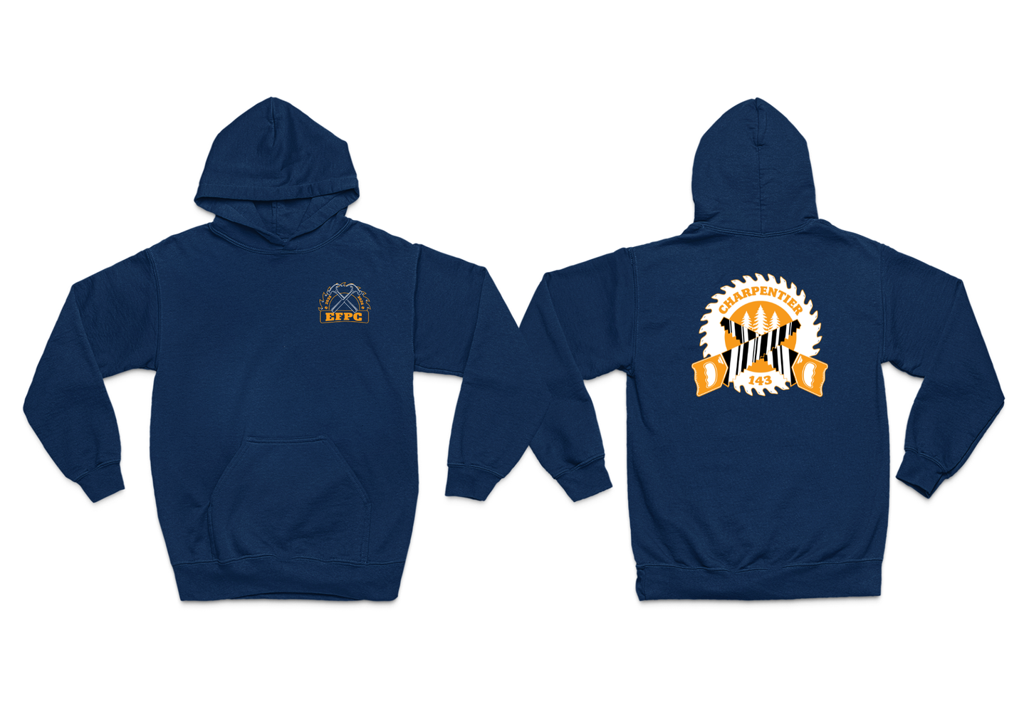 SWEAT À CAPUCHE EFPC-GROUPE 143