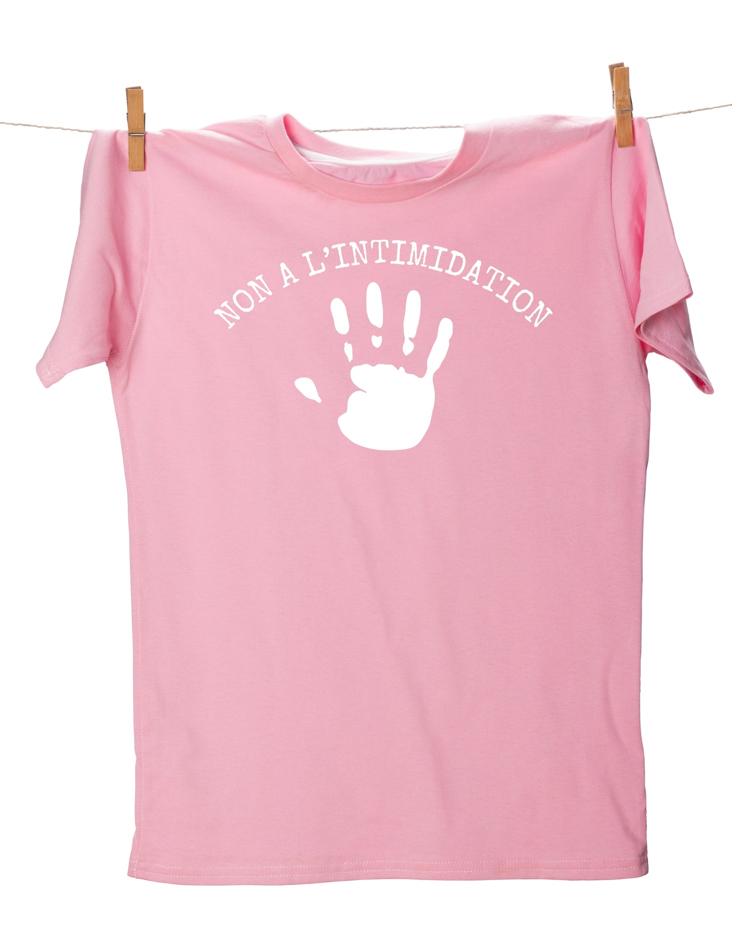 T-shirt rose pour jeunes