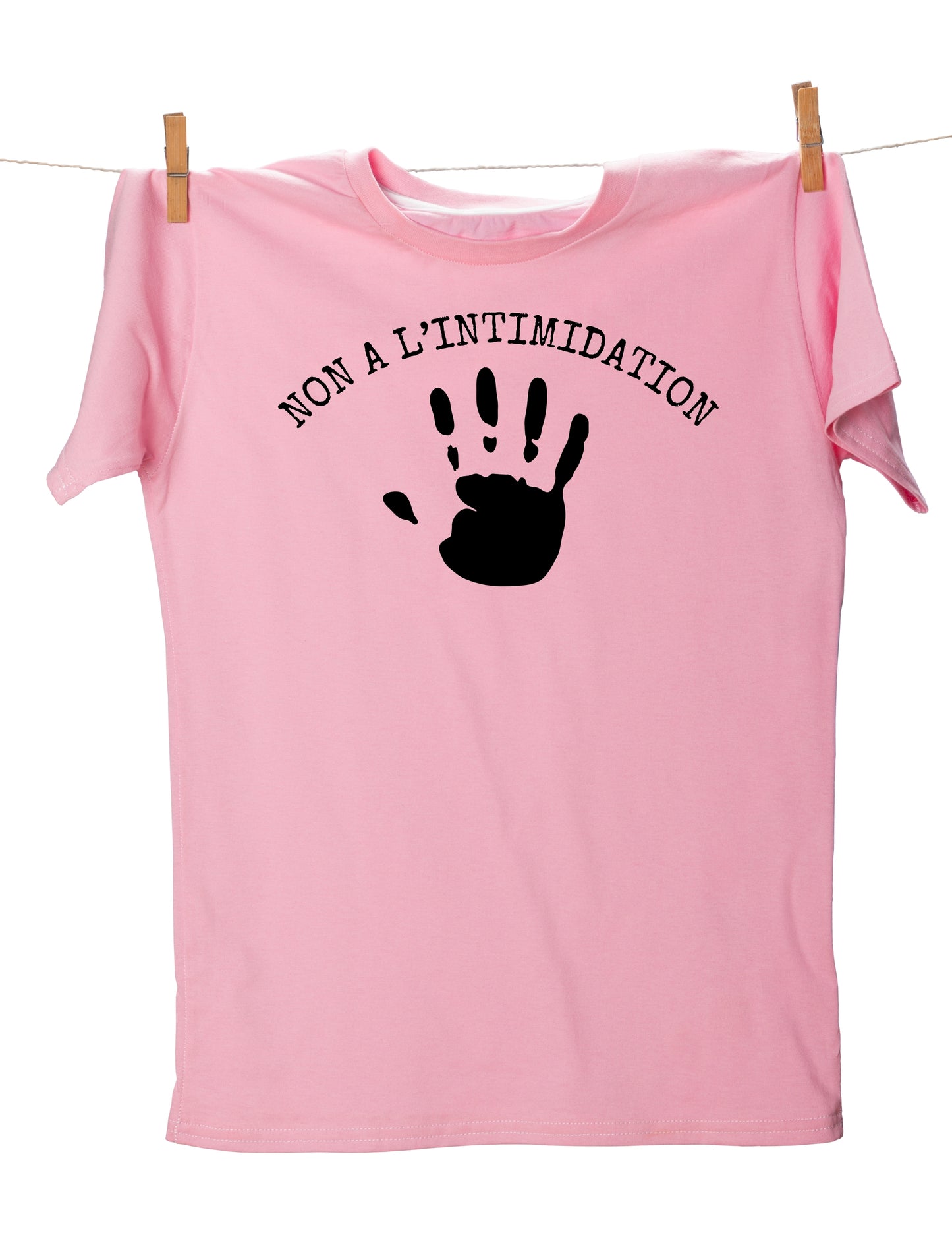 T-shirt rose pour jeunes