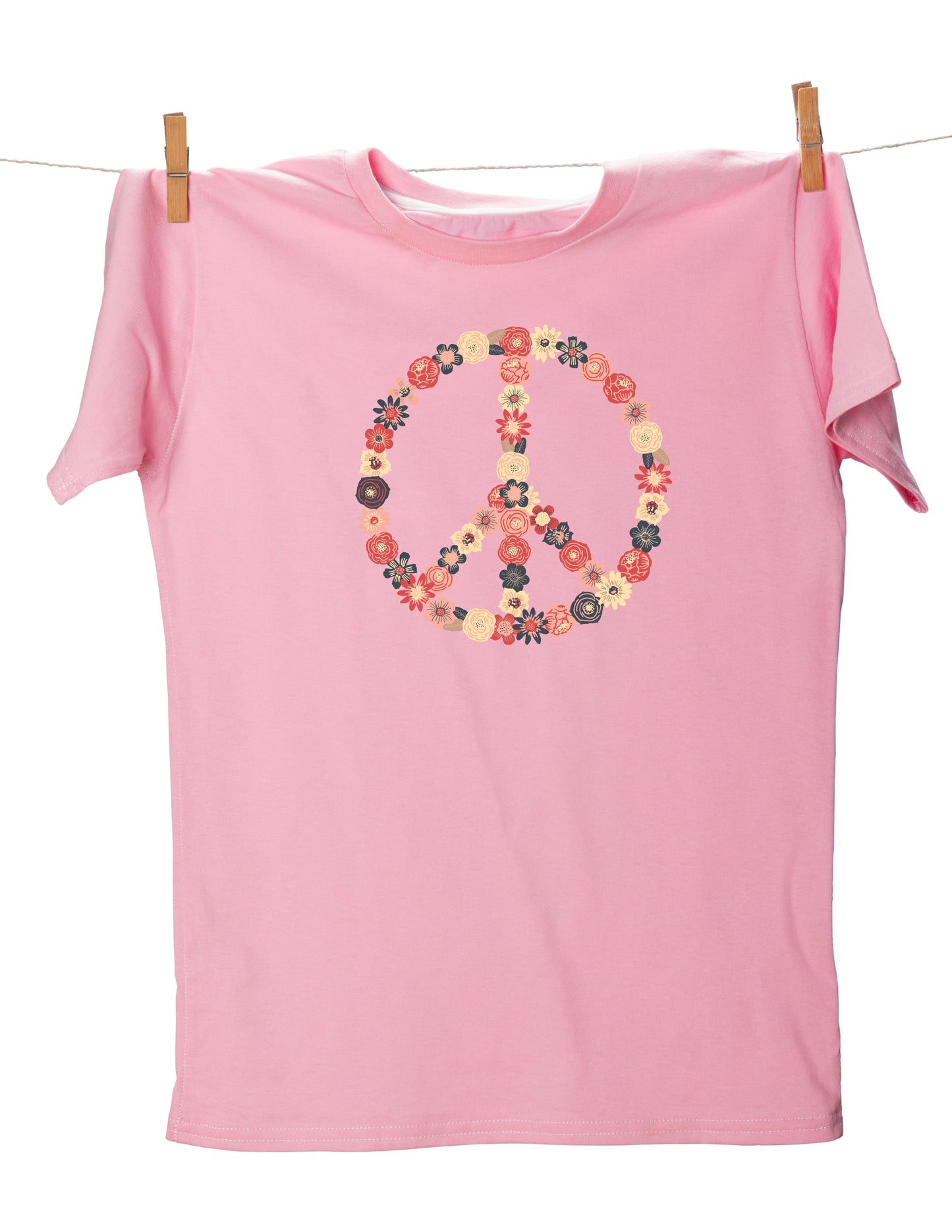 T-shirt rose pour jeunes