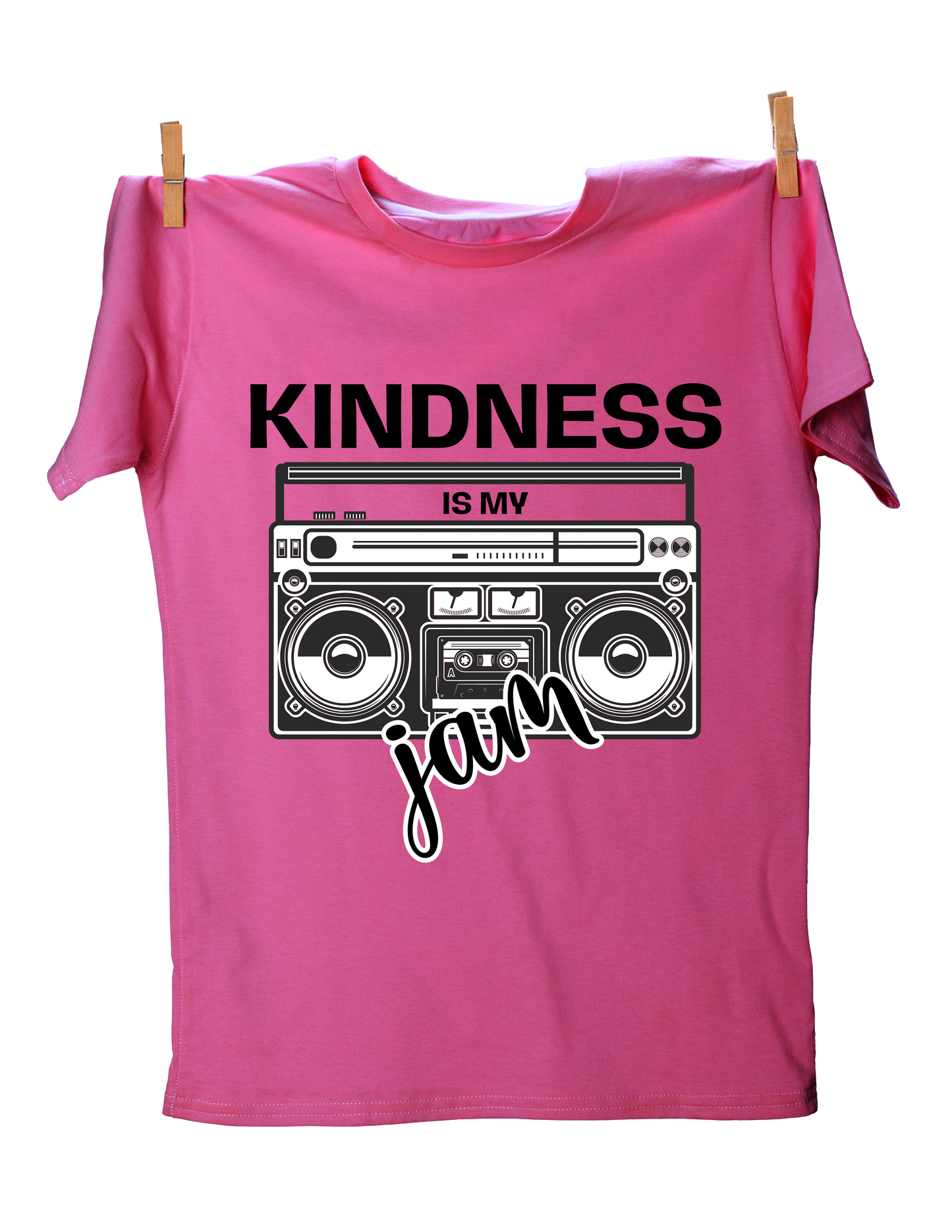 T-shirt rose Kindness pour jeunes Edgewater