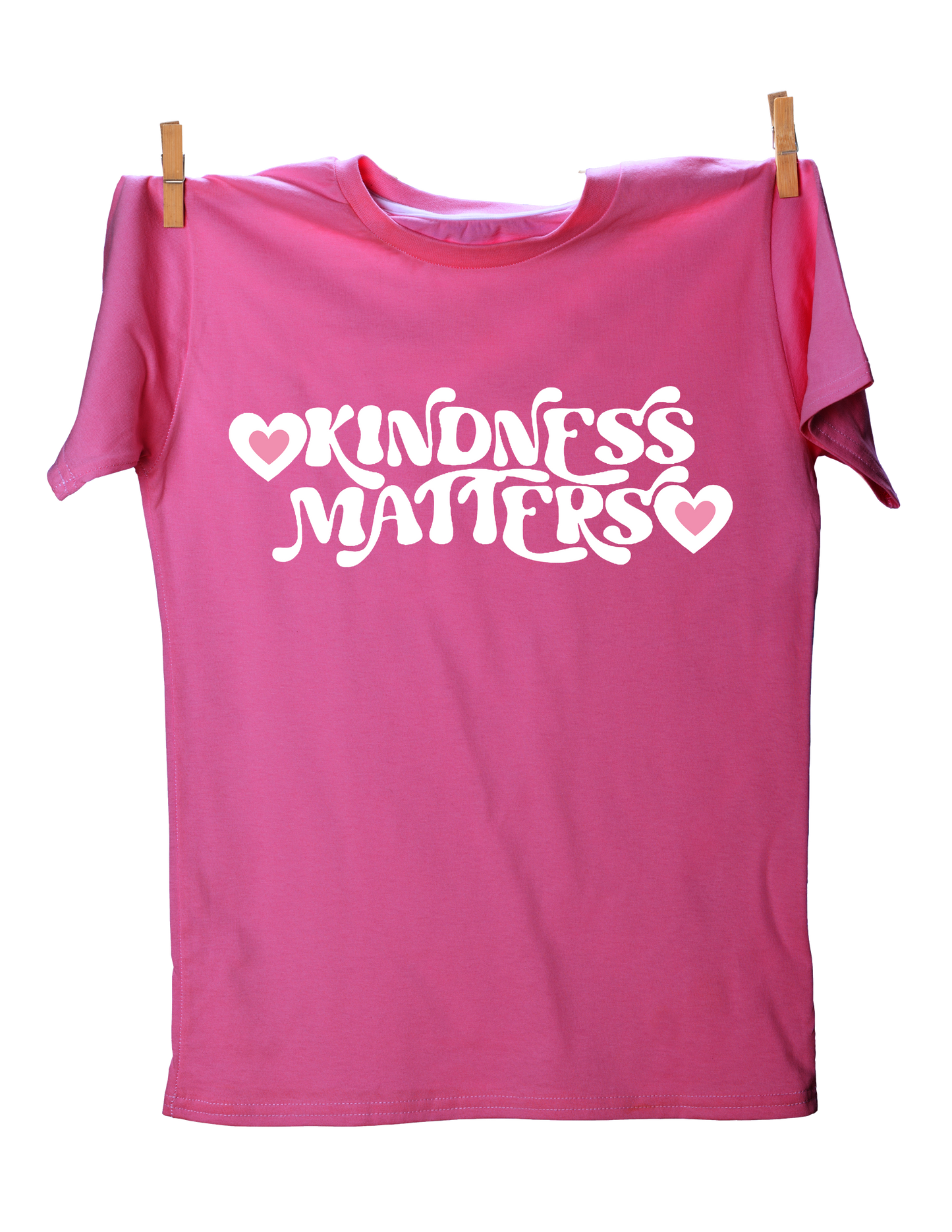 T-shirt rose Kindness pour jeunes Edgewater
