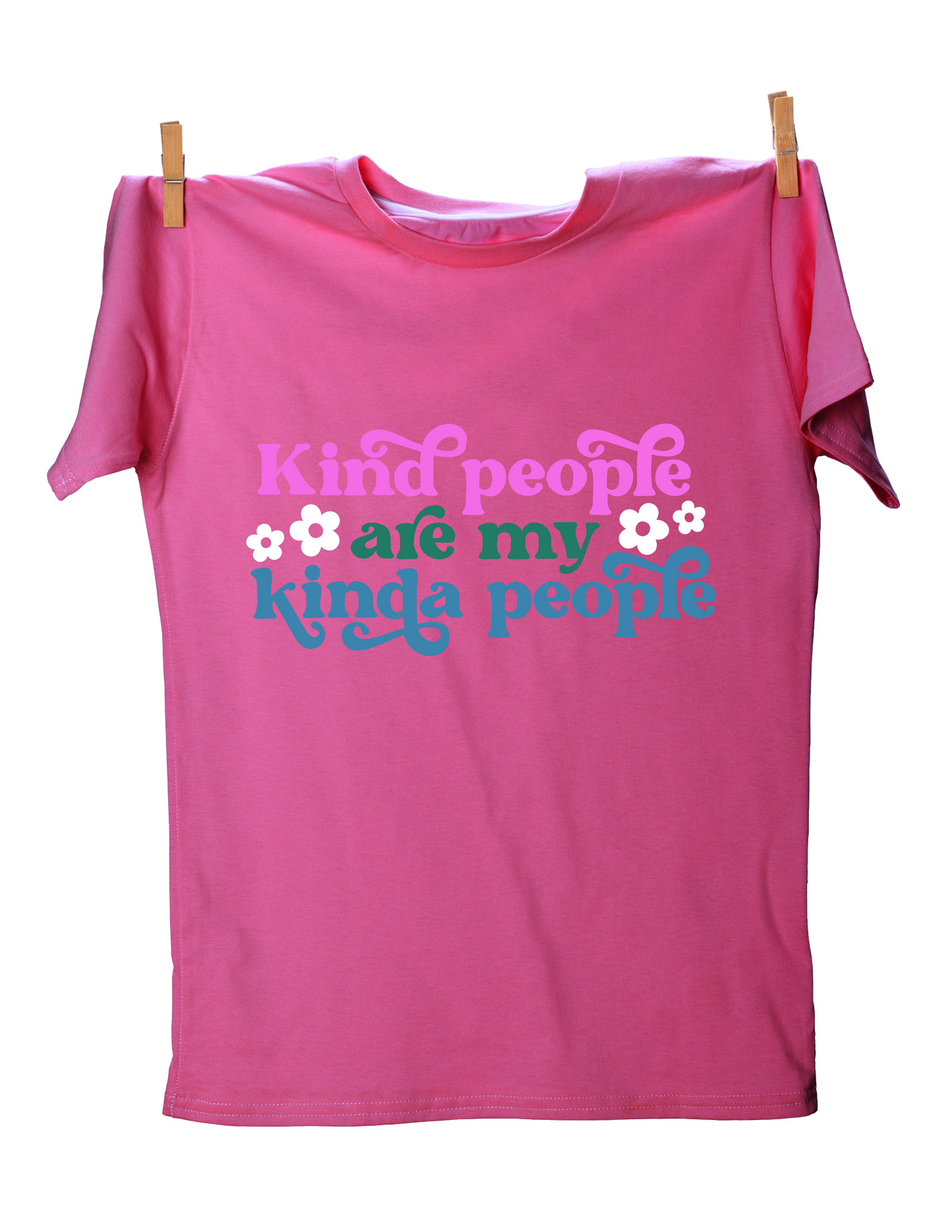 T-shirt rose Kindness pour jeunes Edgewater