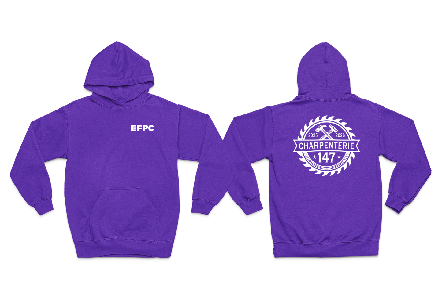 EFPC - SWEAT À CAPUCHE GROUPE 147