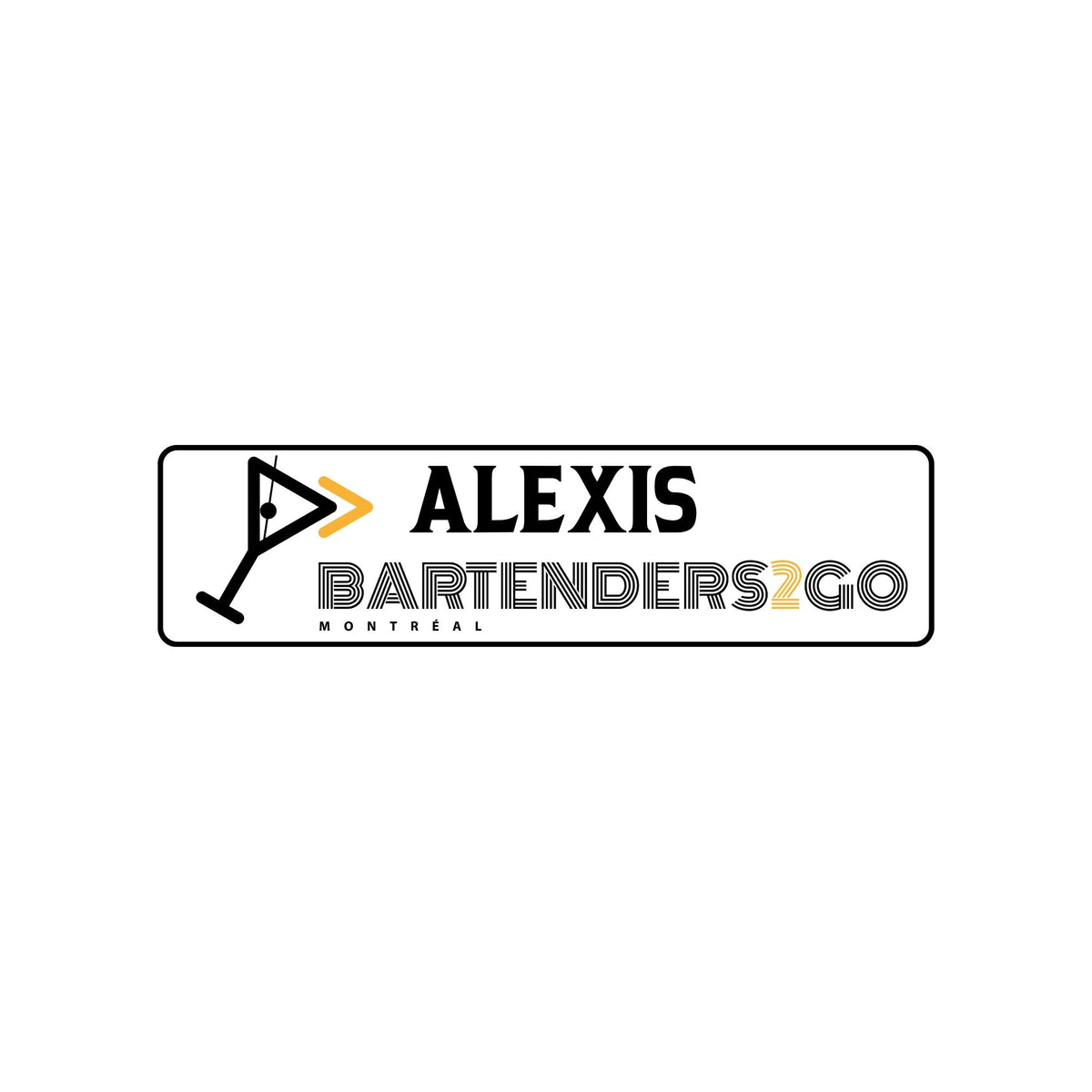 BARTENDERS2GO MAGNETIC NAME TAG