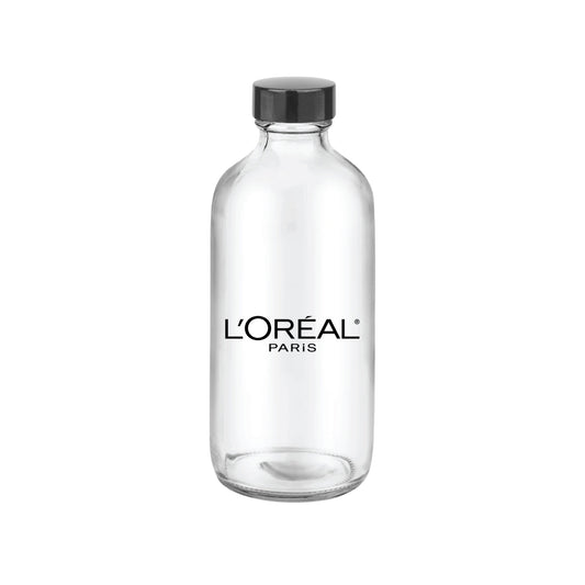 L'ORÉAL 8oz GLASS BOTTLES-UV PRINT