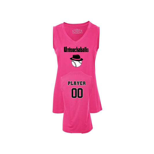 UNTOUCHABALLS WOMEN'S V-NECK TANK