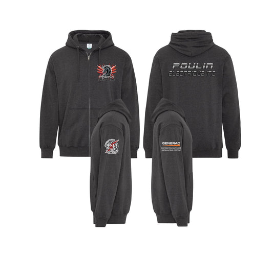 POULIN- 4 LOCATION PRINT FULL ZIP HOODIE