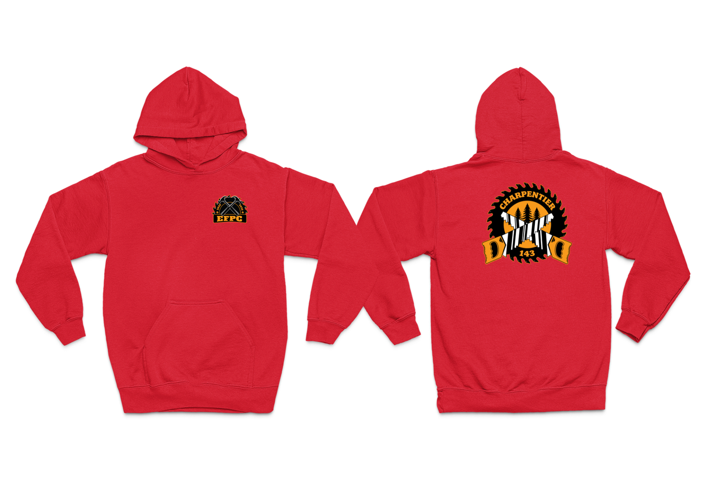 SWEAT À CAPUCHE EFPC-GROUPE 143