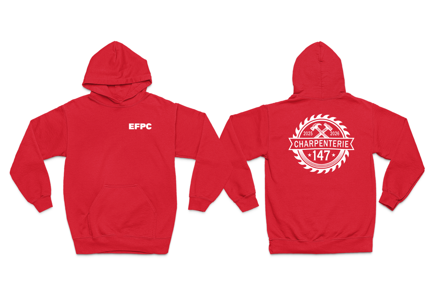 EFPC - SWEAT À CAPUCHE GROUPE 147