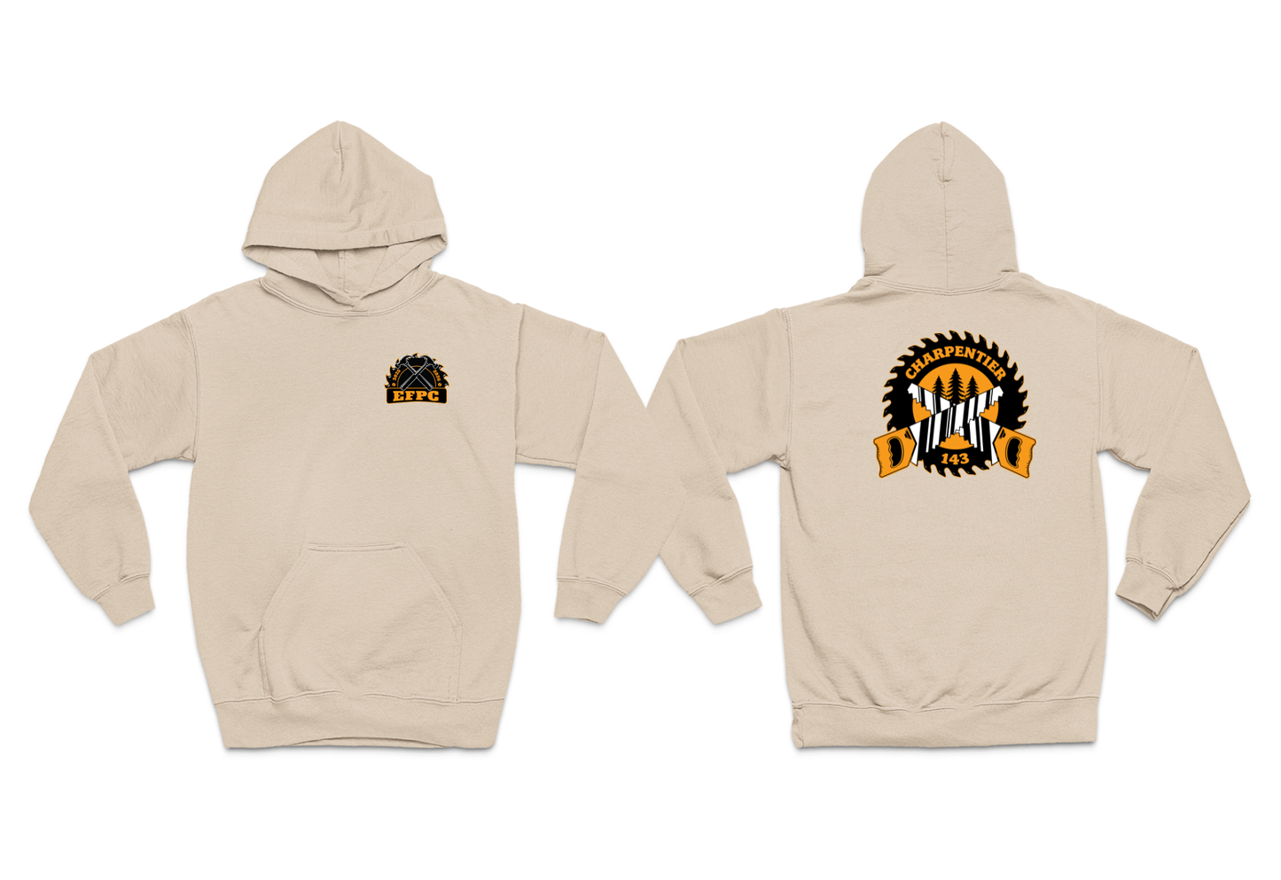 SWEAT À CAPUCHE EFPC-GROUPE 143