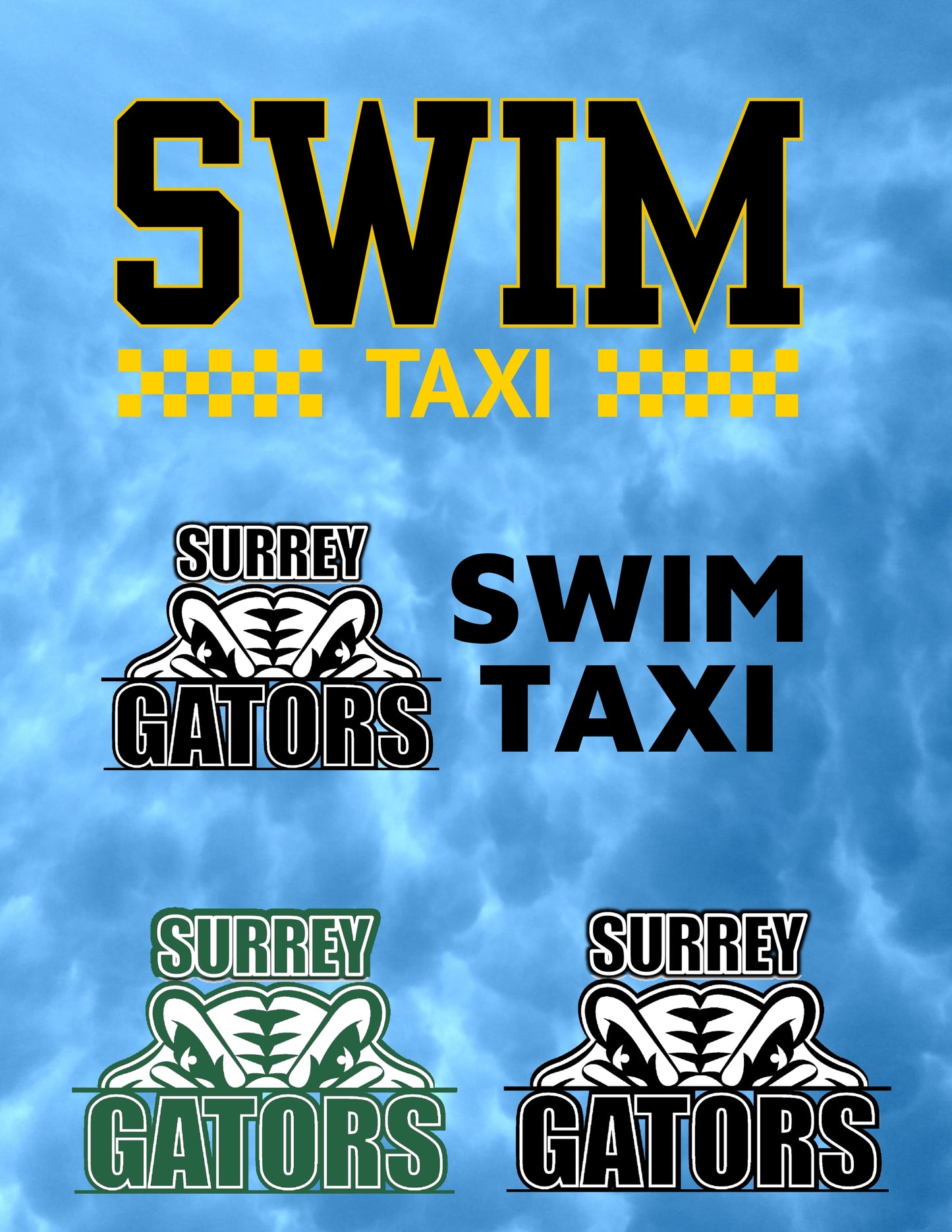 Grand autocollant SP