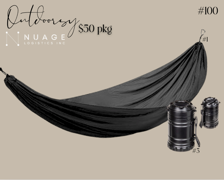 PACKAGE 100 -OUTDOOR- $50