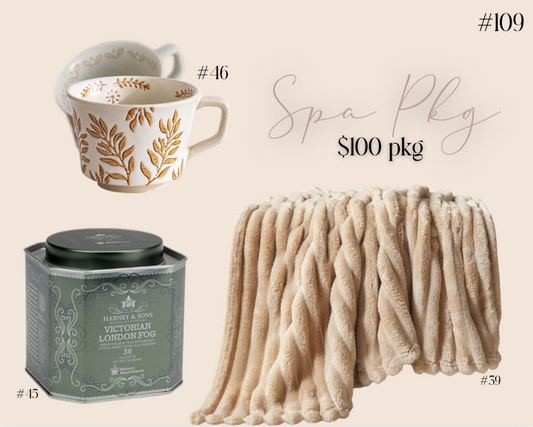 PACKAGE 109- SPA -$100