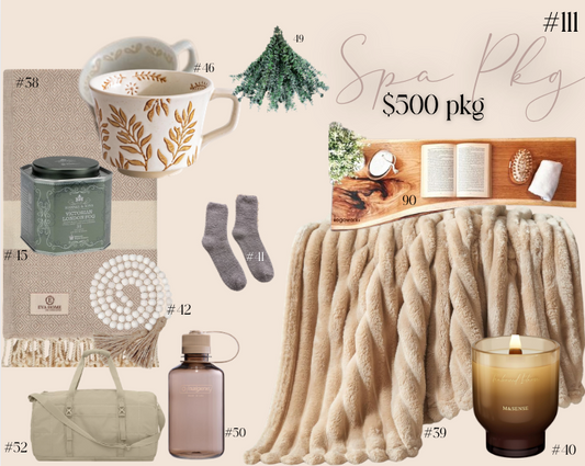 PACKAGE 111- SPA -$500