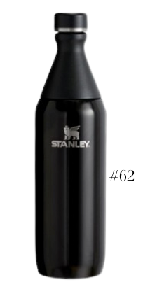 ARTICLE #62 - BOUTEILLE EN FORME DE STANLEY - NOIR