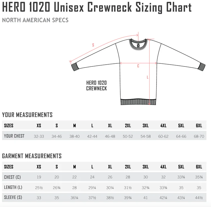 Hero Crewneck