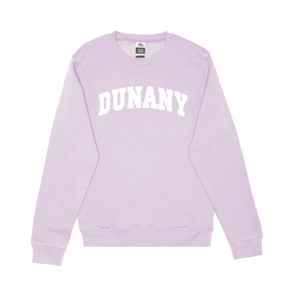 DUNANY CURVED CREWNECK SWEATSHIRT