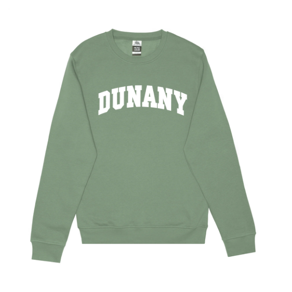 DUNANY CURVED CREWNECK SWEATSHIRT