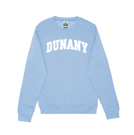 DUNANY CURVED CREWNECK SWEATSHIRT