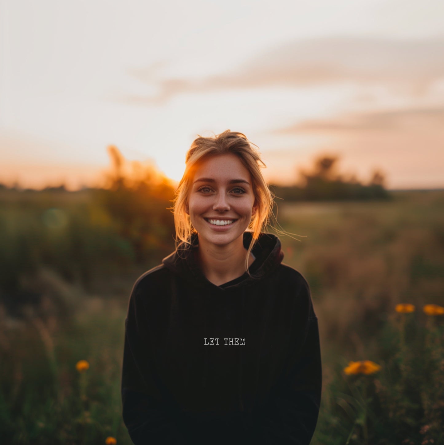 Laissez-les sweat à capuche