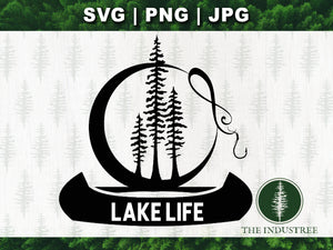 Graphismes de la vie du lac